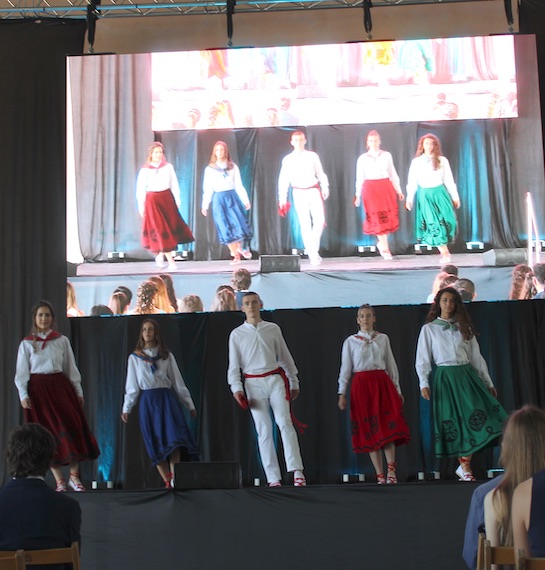 Agurra ekitaldia San Fermin Ikastolan