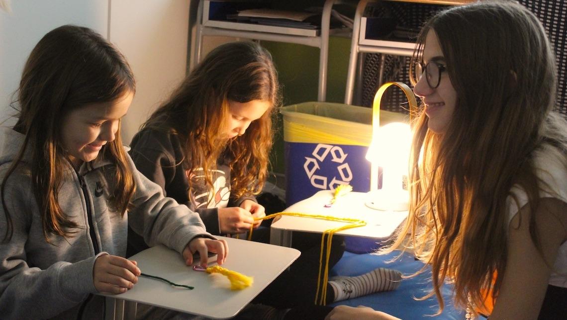 Azoka eta tailerrak San Fermin Ikastolan